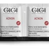 GIGI Acnon Triple Acid Rapid Wipes | Exfoliating Acid Cleansing Towelettes 30 pcs.