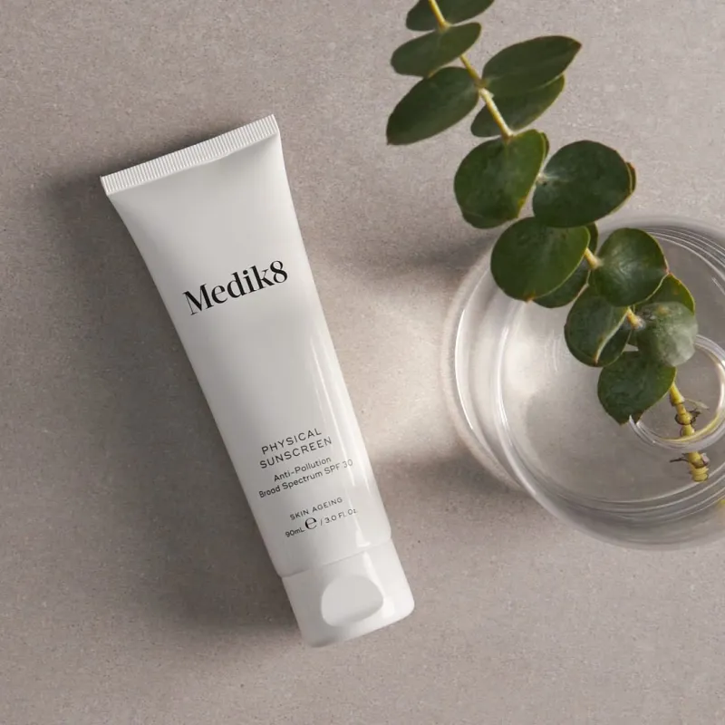 Medik8 Physical Sunscreen SPF50 | Mineral Sunscreen SPF50 60 ml