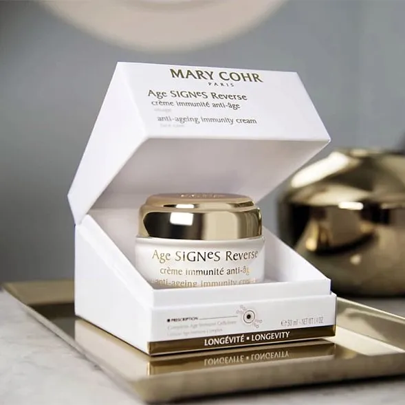 Mary Cohr Age SIGNeS Reverse | Intensive Anti-Ageing Face Cream for Wrinkle Reduction, Firming and Radiance 50 ml