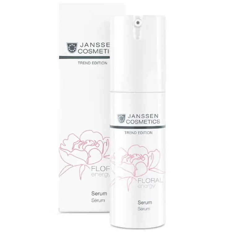 Janssen Floral Energy Serum | Rejuvenating Serum with Flower Extracts 30 ml