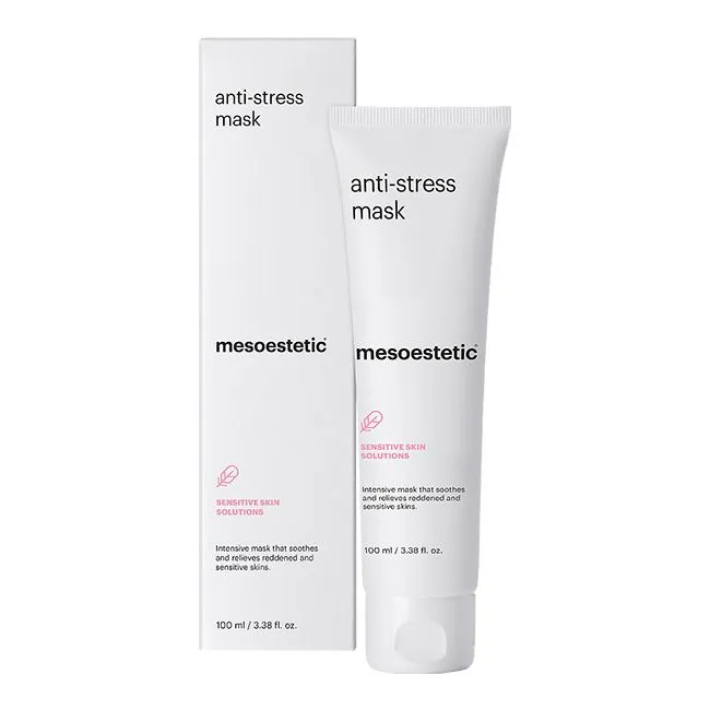 Mesoestetic Anti-Stress Mask | Intensive Soothing Face Mask for Sensitive & Reddened Skin 100 ml