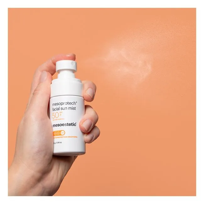 Mesoestetic mesoprotech® Facial Sun Mist SPF 50+ | Anti-wrinkle Facial Sunscreen Spray 50 ml