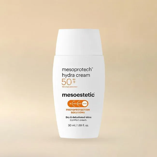 Mesoestetic mesoprotech® hydra cream | Moisturising SPF50+ sunscreen for dry skin 50 ml