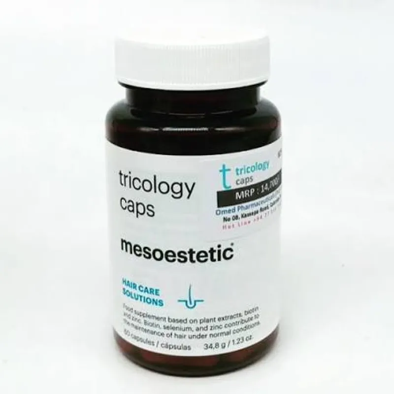 Mesoestetic Tricology Caps | Capsules to Reduce Hair Loss 60 Capsules