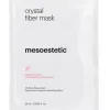 Mesoestetic Crystal Fiber Mask | Soothing & Regenerating 3D Nano-Fiber Face Mask 5 × 25 ml