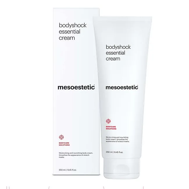 Mesoestetic bodyshock® essential cream | Moisturising & Nourishing Body Cream for Stretch Mark Reduction 250 ml