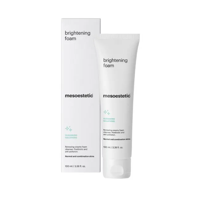 Mesoestetic Brightening Foam | Creamy Cleansing Foam for Facial Skin 100 ml