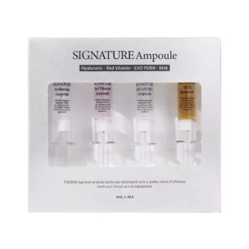 THESERA Signature Exosome Ampoules | Exosome Ampoule Set for Face 4 x 4 ml