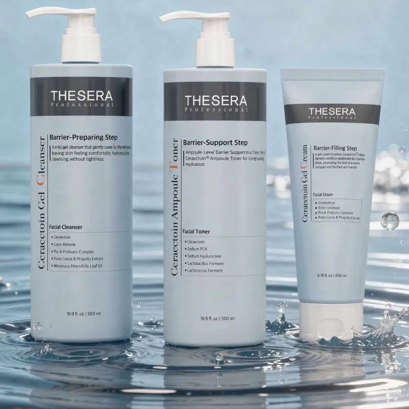 THESERA Ceraectoin Ampoule Toner | Moisturising Ampoule Toner for Strengthening Skin Barrier 500 ml