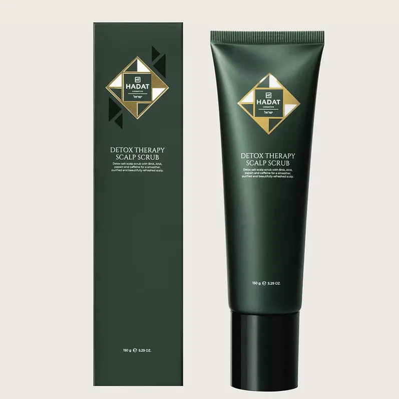 Hadat Cosmetics Detox Therapy Scalp Scrub | Acid and Mechanical Scalp Scrub for Deep Cleansing 150 g
