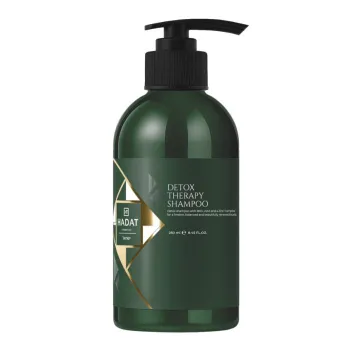 Hadat Cosmetics Detox Therapy Shampoo | Detoxifying shampoo for deep yet gentle scalp cleansing 50 ml / 250 ml / 800 ml