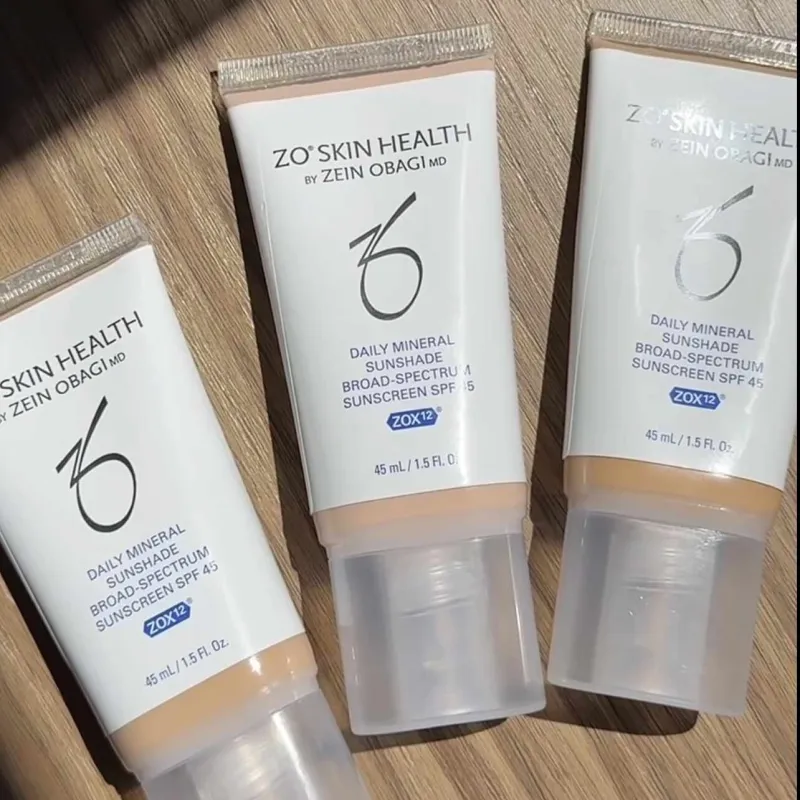 ZO Skin Health Daily Mineral SunShade Broad Spectrum SPF 30 – Light | Mineral Tinted Face Sunscreen, Shade Light, 45 ml