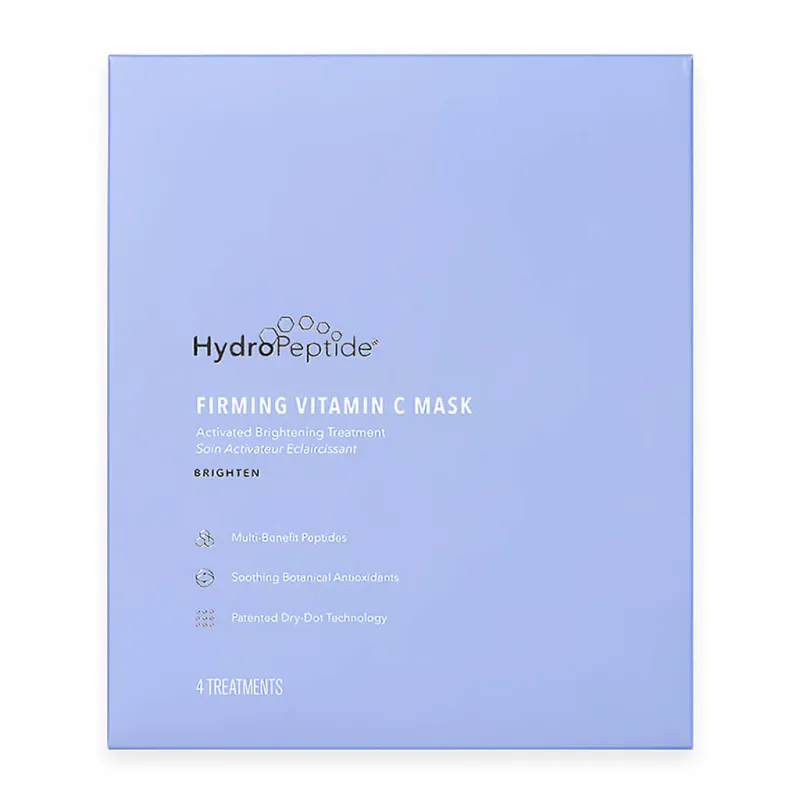HydroPeptide Firming Vitamin C Mask | Activatable Brightening & Firming Face Mask (4 Treatments)
