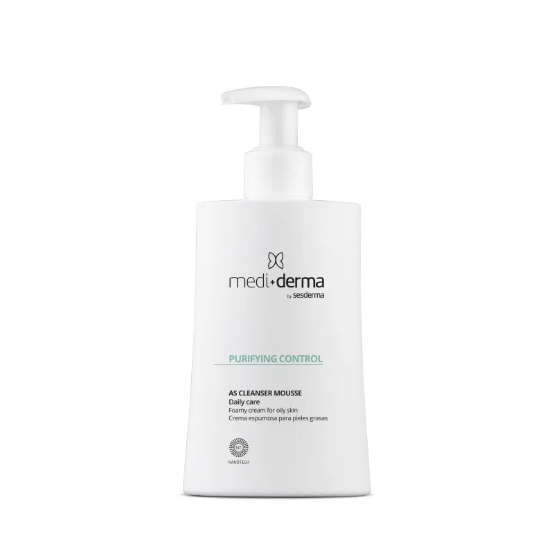 Mediderma Purifying Control Mousse | Cleansing Foam for Face with Salicylic Acid 100 ml