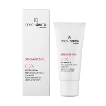 Mediderma Sens-Age MD Intensive-A Cream 0.5% 30 ml | Night Cream with Retinol