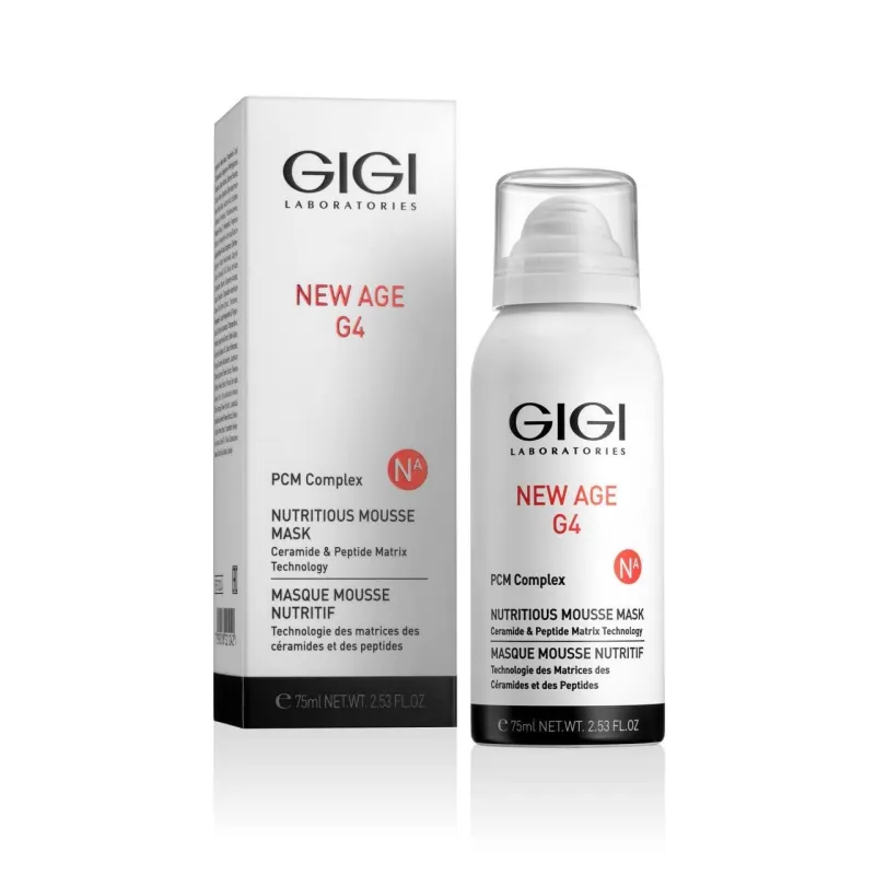 GIGI New Age G4 Nutritious Mousse Mask | Nourishing, Moisturising Foam Mask 75 ml