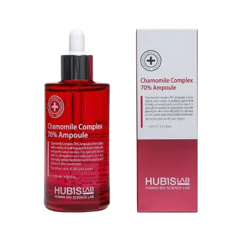 HUBISLAB Chamomile Complex 70% Ampoule | Soothing ampoule with 70% chamomile complex, 120 ml