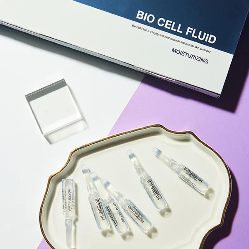 HUBISLAB Bio Cell Moisturizing Fluid | Intensive Moisturising Ampoules 2 ml × 12 pcs