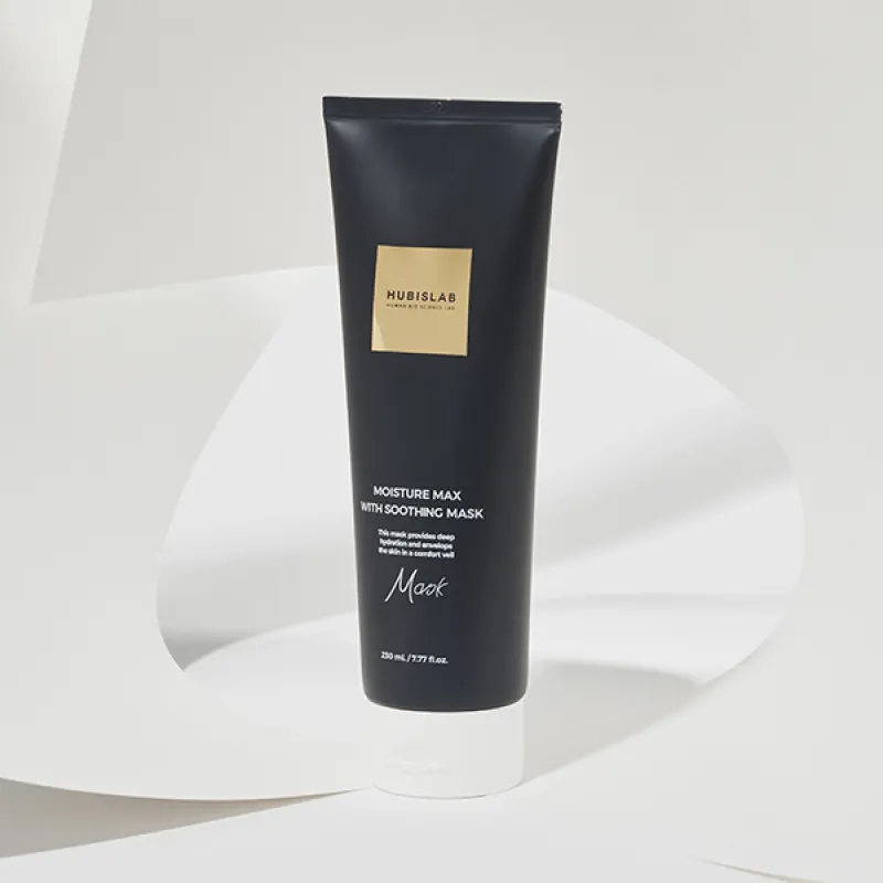 HUBISLAB Moisture Max with Soothing Mask | Soothing & Hydrating Face Mask 230 ml
