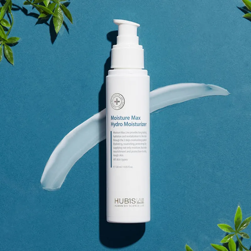 HUBISLAB Moisture Max Hydro Moisturizer | Ultra Hydrating Cream 120 ml