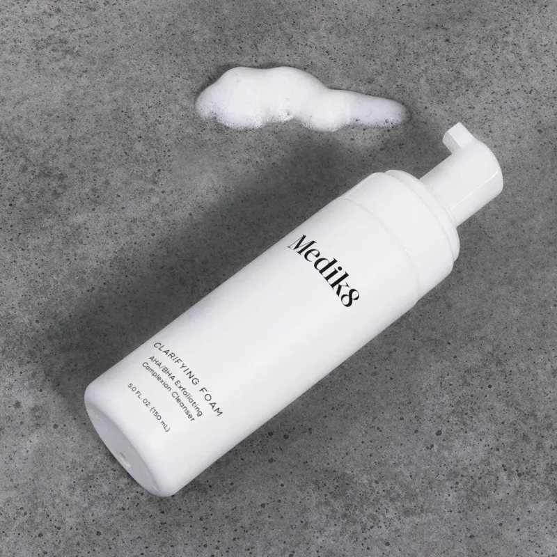 Medik8 Clarifying Foam | Cleansing AHA/BHA Foam for Problem Skin 150 ml