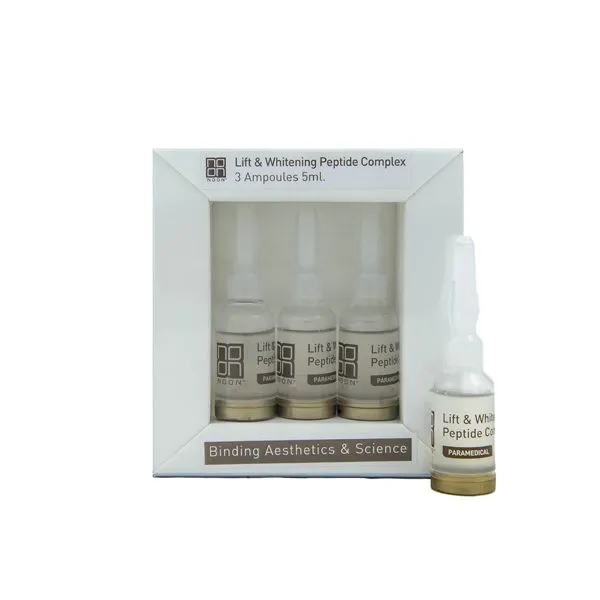 NOON Aesthetics Lift & Whitening Peptide Complex | Lifting and Pigmentation-Reducing Peptide Serum 3 × 5 ml