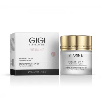 GIGI Vitamin E Moisturizer SPF20 | Moisturising Cream for Normal to Dry Skin 50 ml