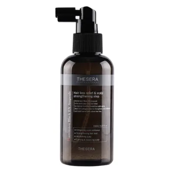 THESERA Rootension Black EX Ampoule | Ampoule Against Hair Loss and for Strengthening Hair Roots 150 ml