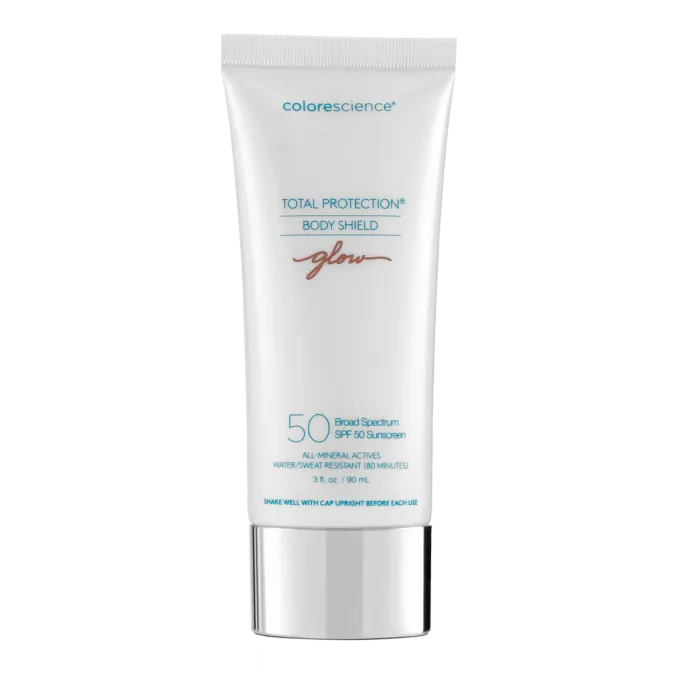 Colorescience Total Protection® Body Shield Glow SPF 50 | Mineral Body SPF with Radiant Glow 90 ml