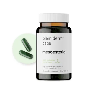 Mesoestetic blemiderm® caps | Dietary supplement for acne-prone and oily skin 60 capsules