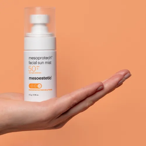 Mesoestetic mesoprotech® Facial Sun Mist SPF 50+ | Anti-wrinkle Facial Sunscreen Spray 50 ml