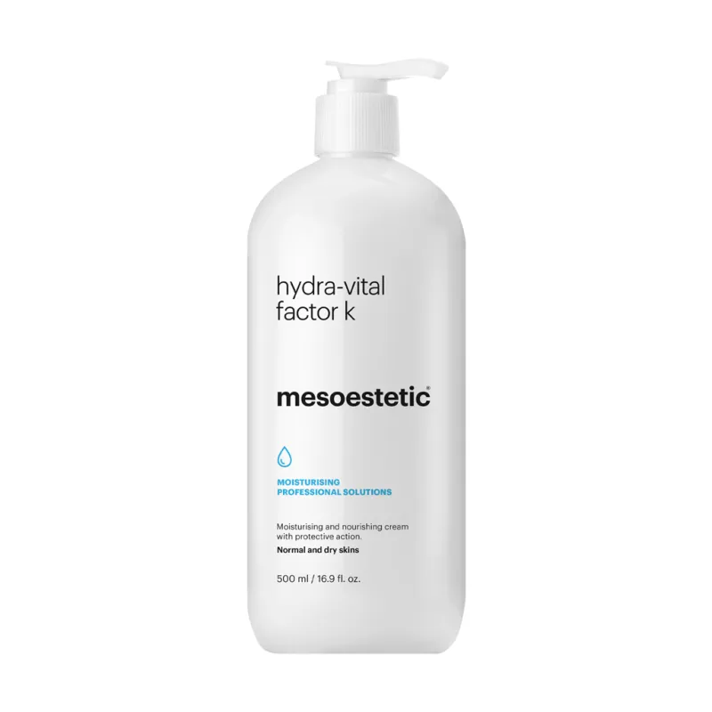 Mesoestetic Hydra-Vital Factor K | Professional Intensive Moisturising & Nourishing Face Cream 500 ml