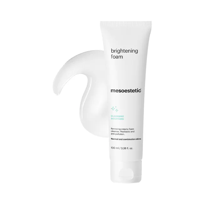 Mesoestetic Brightening Foam | Creamy Cleansing Foam for Facial Skin 100 ml