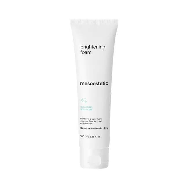 Mesoestetic Brightening Foam | Creamy Cleansing Foam for Facial Skin 100 ml