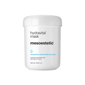 Mesoestetic Hydravital Mask | Professional Intensive Moisturising Face Mask for Dry & Dehydrated Skin 500 ml