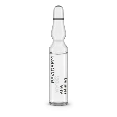Reviderm AHA Refining Ampoule | Night AHA Concentrate for Smoothing Skin Texture 7 x 2 ml