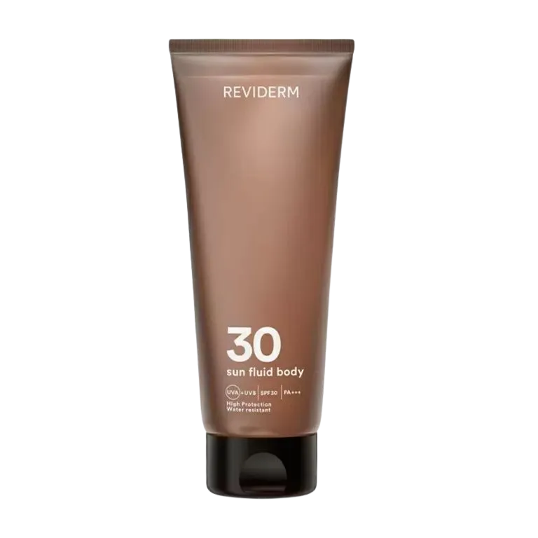 REVIDERM Sun Body Fluid SPF30 | Lightweight Body Sun Protection Fluid 250 ml