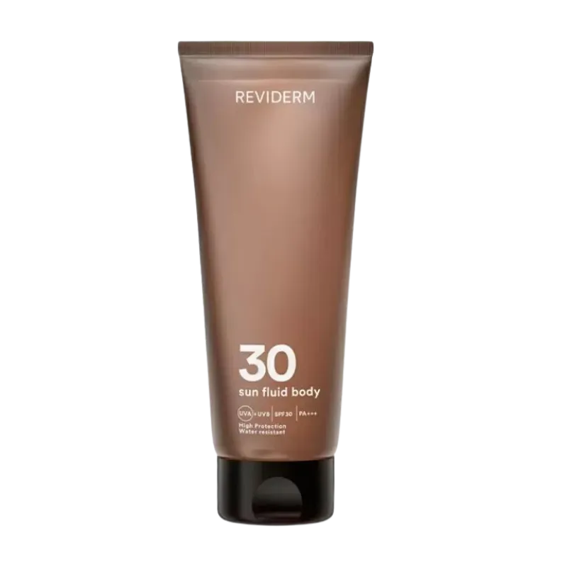 REVIDERM Sun Body Fluid SPF30 | Lightweight Body Sun Protection Fluid 250 ml