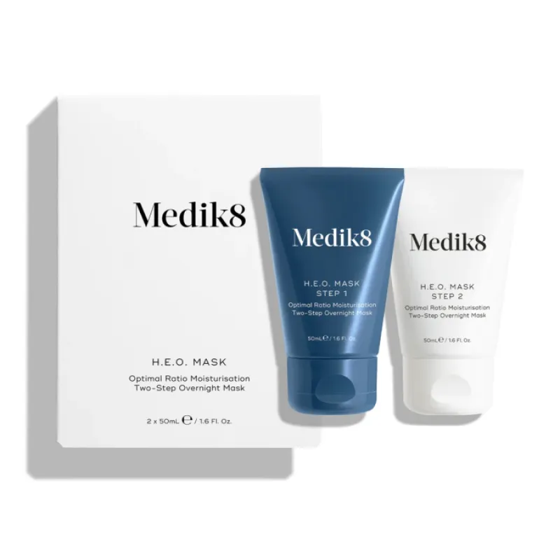 Medik8 H.E.O Mask | Two-Step Overnight Mask 2 x 50 ml