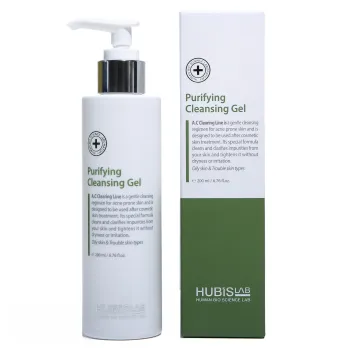 HUBISLAB Purifying Cleansing Gel | Deep-Cleansing Gel for Oily and Problematic Skin 200 ml