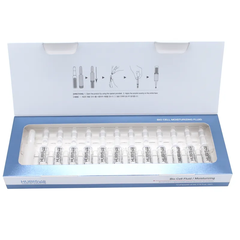 HUBISLAB Bio Cell Moisturizing Fluid | Intensive Moisturising Ampoules 2 ml × 12 pcs
