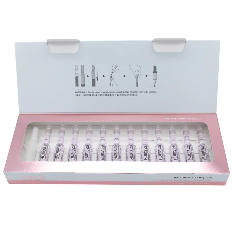 HUBISLAB Bio Cell Peptide Fluid | Restoring Peptide Ampoules 2 ml × 12 pcs