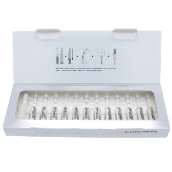 HUBISLAB Bio Cell Brightening Fluid | Brightening Ampoules for Radiant Skin 2 ml × 12 pcs