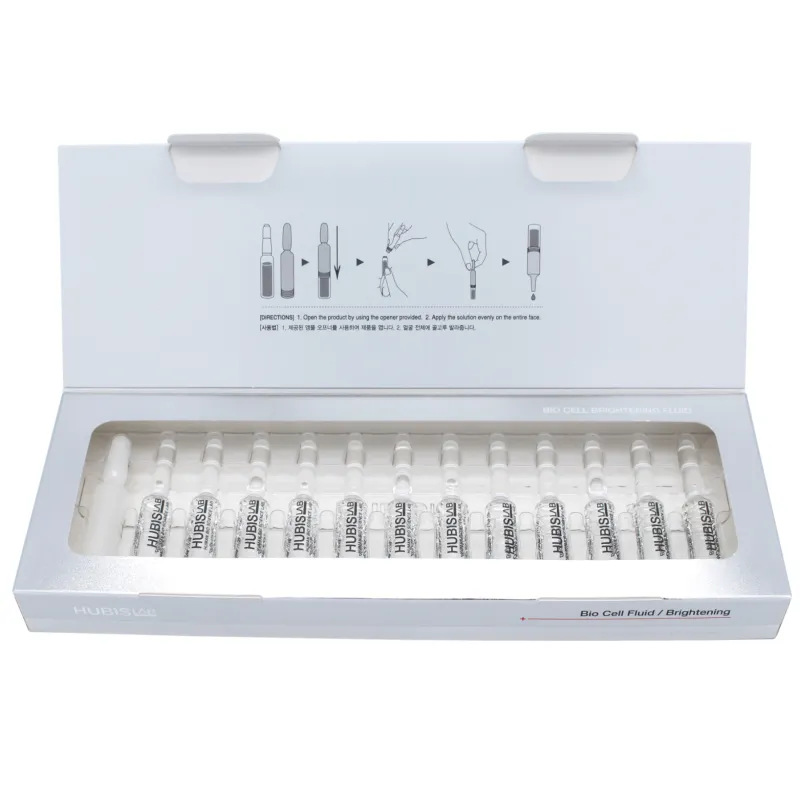 HUBISLAB Bio Cell Brightening Fluid | Brightening Ampoules for Radiant Skin 2 ml × 12 pcs