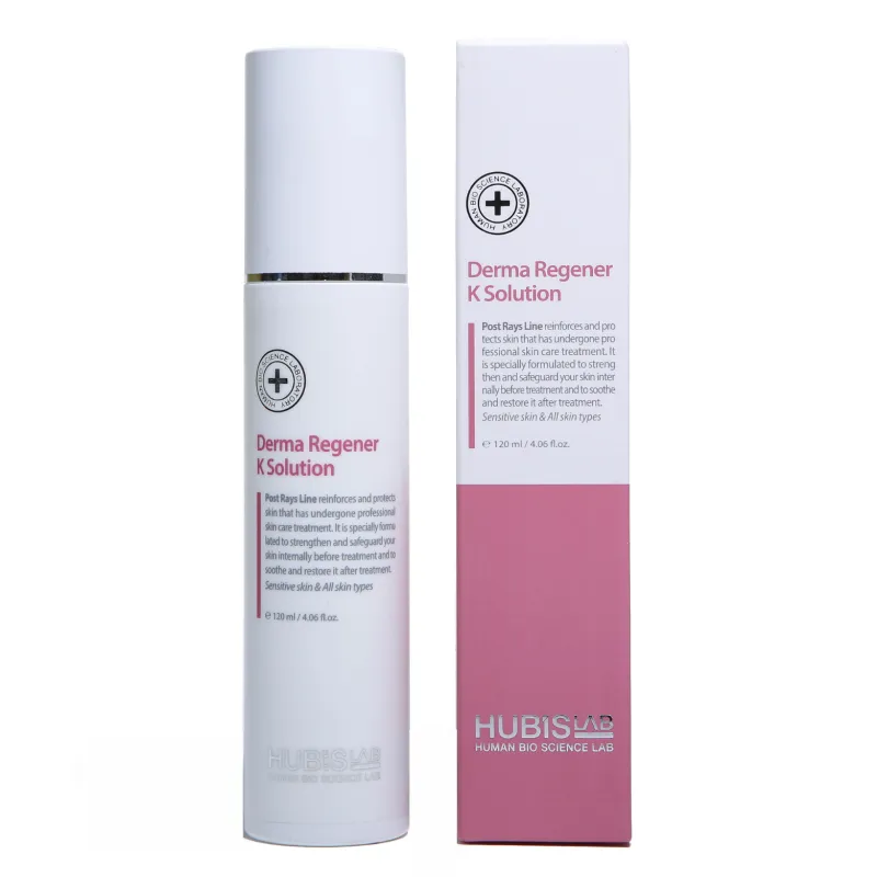 HUBISLAB Post Rays Derma Regener K Solution | Soothing and Strengthening Solution 120 ml